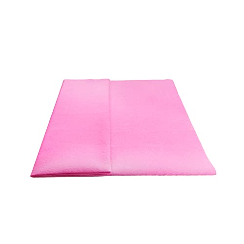 Jtnohx Color Felt Sheets 1 Square Yard Craft Felt Fabric Pink 1.4mm - color: Pink 2