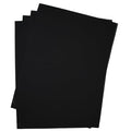 KCS 4/6 pc of 12" x 18" 18CT Counted Cotton Aida Cloth Cross Stitch Fabric (4 pc, Black) - color: Black, size: 4 pc