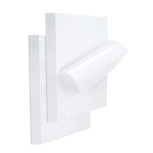 Mat Board Center 10 Pack 8x10 Self Adhesive White Foam Board 3/16" Thick - size: 8x10