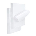 Mat Board Center 10 Pack 8x10 Self Adhesive White Foam Board 3/16" Thick - size: 8x10