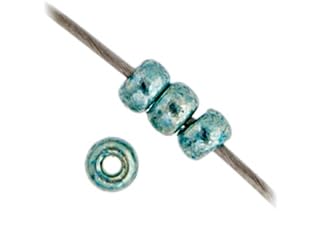 Miyuki Seed Bead 11/0 APX.22g - Galvanized Duracoat Dk. Sea Foam Japanese Glass Seed Beads - color: Dk. Sea Foam