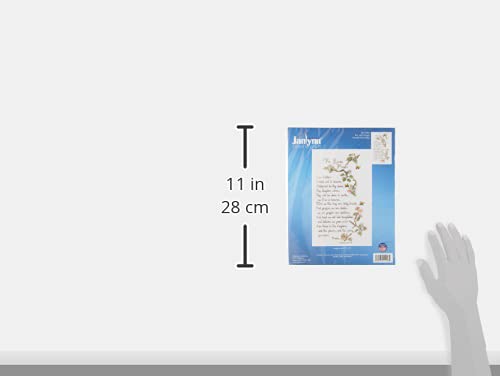 Janlynn Counted Cross Stitch Kit, The Lord's Prayer, Blue, By the yard