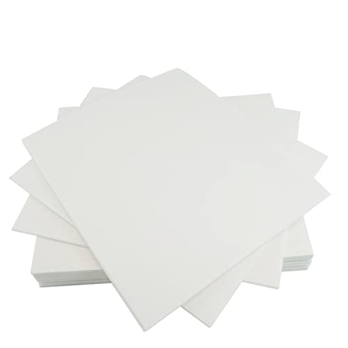 New brothread Cut Away Embroidery Stabilizer 8"x8" - 100 Precut Sheets - size: 8"x8" 100 sheets