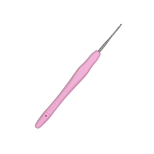 Small Size Crochet Hook Lace Crochet Needle QLRFFLJOY 1.0mm Crochet Hook Embroidery Thread Knitting Weaving Tool DIY Lace Yarn Crochet Needles (1.0 mm) - size: 1.0 mm