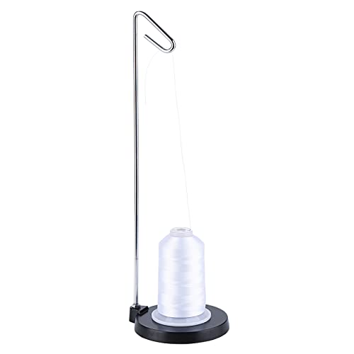 Simthread Metal Thread Spool Holder Stand for Embroidery Black - color: Black