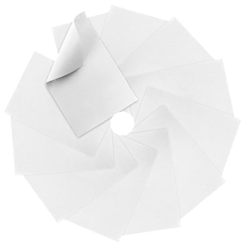12 Pcs Felt Sheets, 7x11 Inch Stiff Felt for Crafts DIY, White - color: White