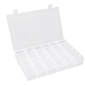 OALCQ 36 Grids Bead Organizer Box Tackle Box Organizers and Storage Rock Collection Boxes Plastic Organizer Boxes - size: 36 grids