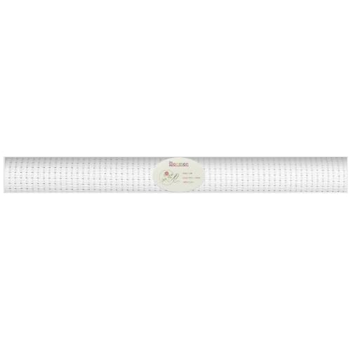 Aida Cloth 6 Count Cross Stitch Fabric,15×18inch,Rolled,3Pcs (6CT,White) - color: White, size: 6CT