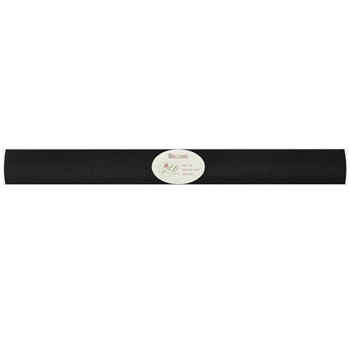 Aida Cloth 16 Count Cross Stitch Fabric,15×18inch,Rolled,3Pcs (16CT,Black) - color: Black, size: 16CT