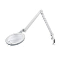 Omega 7 LED Magnifying Lamp – 7" Acrylic Lens, 3 Diopter (1.75X) Magnification, 6,300 Lux at 6”, 4 Brightness Levels, Adjustable Arm, Professional-Grade Light for Precision Tasks - style: Omega 7