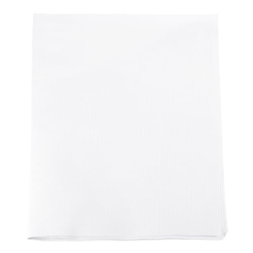 PATIKIL 16 Count Cross Stitch Cloth 19"x28", Embroidery Cotton Fabric DIY Cross Stitch for Handmade Needlework Art Crafts Machine Embroidery, White - color: White, size: 19"×28"