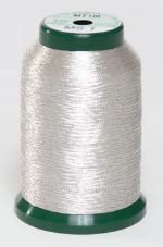 Silver Metallic Kingstar 1000 Meter Thread - 40 Weight -