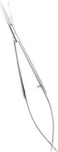 Spring Action Embroidery Snips with Micro-Serrated Blade Edge - size: 4.5" Serrated Edge Snips