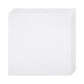 10 PCS White Cotton Embroidery Fabric Cloth (13.8 × 13.8 Inch) - size: 13.8 × 13.8 Inch
