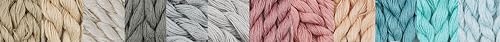 KCS 328 Yards(300 Meters) Mercerized Pearl Cotton Crochet Needlepoint Thread,Size 5, 12 skeins,Mixed Color 11 - color: 12color11, size: 12 skeins