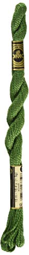 DMC 115 3-987 Pearl Cotton Thread, Dark Forest Green, Size 3