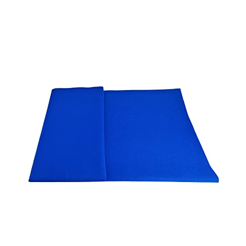 Jtnohx Color Felt Sheets 1 Square Yard Craft Felt Fabric Blue 1.4mm - color: Blue