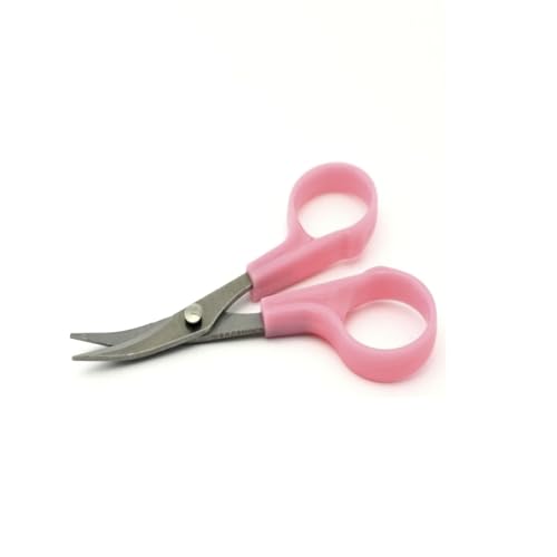 4-3/4" Sharp Curved Tip Needlework Cutter Applique Embroidery Scissors((Pack of 1) - style: 1 Pack