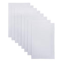 Jtnohx Stiff Felt, 2mm Thick Felt Sheets for Crafts, 8"x12" Hard Felt Fabric Squares 8Pcs for DIY Projects (White) - color: White