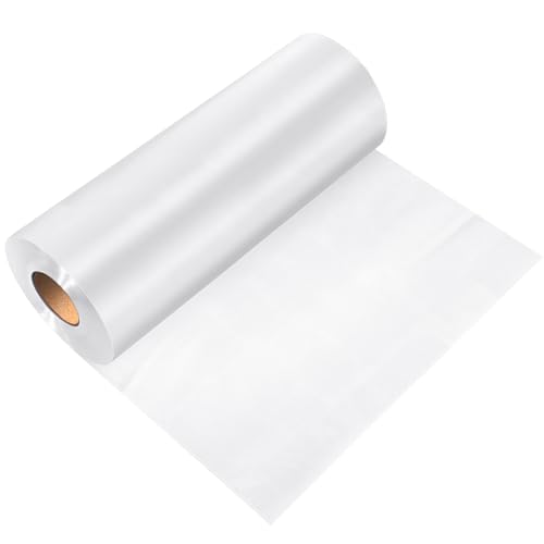 Peryiter Water Soluble Embroidery Stabilizer 12"x100 Yd, 25μM Clear Topping - size: 12"x100 yd, style: Water‑soluble