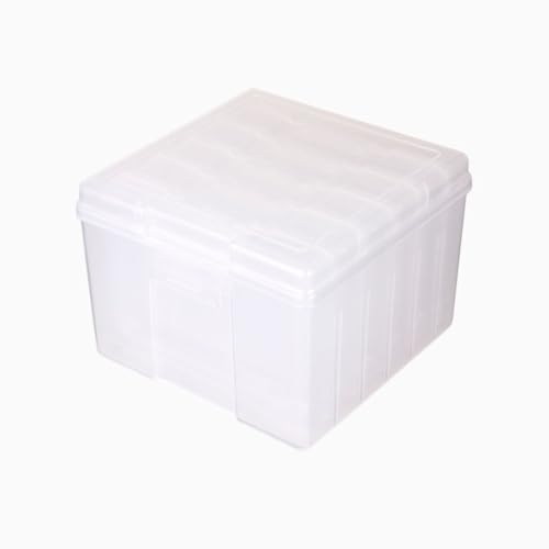 ArtBin 6947ZZ Photo & Craft Organizer Set, Large Box with [5] Plastic Storage Cases Inside, Clear - style: Large Box with 5-Pack inside