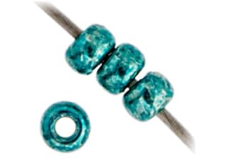 Miyuki Seed Bead 11/0 APX.22g - Galvanized Duracoat Sea Foam Japanese Glass Seed Beads - color: Sea Foam