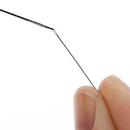 Pony Beading Needles, Size 10 and 12 Assortment, Pack of 6, Box of 5 Packs, 4.5 Inches, Made in India, Use for Loom Weaving Beadwork, Off-Loom Stitching and Jewelry Making with Seed Beads