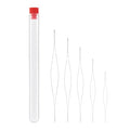 Deshionew 5 PCS Beading Needles for Seed Beads - 5 Sizes