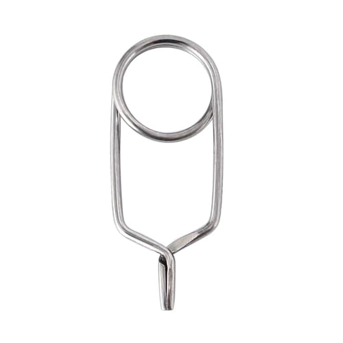 HERCULES Fly Tying Tools, Fly Tying Kit with Bobbin Thread Holder, Wire Threader, Knot Whip Finisher, Hackle Plier, Bodkin, Fly Fishing Lure Making Accessories - color: Hackle Plier