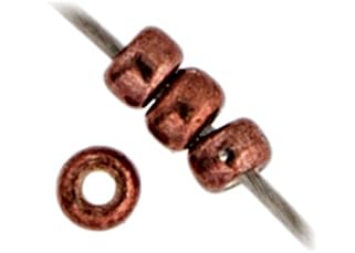 Miyuki Seed Bead 11/0 APX.22g - Galvanized Duracoat Dark Mauve Japanese Glass Seed Beads - color: Dark Mauve