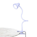 LiFMIRA Desk Lamp Clip on Lamp for Bed, LED Reading Light for Bed Purple - color: Lilac Purple