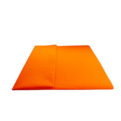 Jtnohx Color Felt Sheets 1 Square Yard Craft Felt Fabric Bright Orange - color: Bright Orange