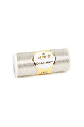 DMC Diamant Metallic Thread 38.2yd-Light Silver - color: silver, size: 38.2 yards