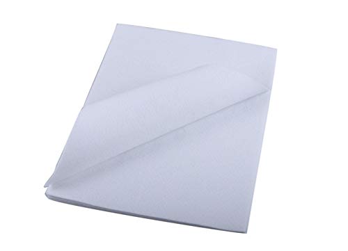 YYCRAFT Craft Soft Felt Sheets 9 Inch X 12 Inch - 24 Pcs Pack, White - color: White