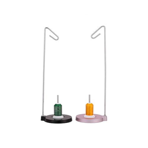 Metal Thread Stand Stable &Adjustable Spool Holder #27449M (PINK) - color: PINK