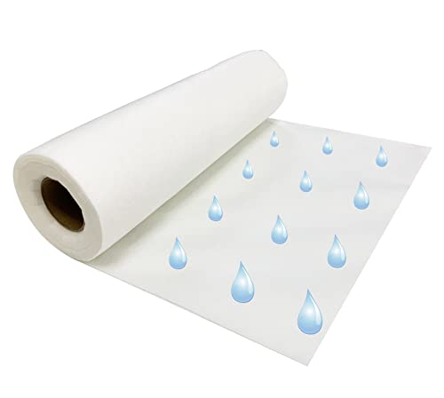 HimaPro Wash Away Non-Woven Stabilizer Backing for Machine Embroidery and Hand Sewing Water Soluble Embroidery Stabilizer (12 Inch x 25 Yard) - size: 12 Inch x 25 Yard