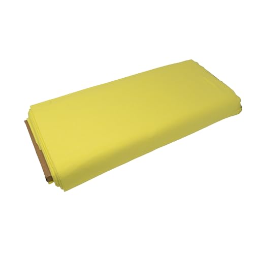 RTC Fabrics 42"/43" Wide 100% Cotton Flannel DIY Crafting, Quilt, Sewing Fabric By Bolt, Light Yellow - color: Light Yellow, size: 8 yard bolt