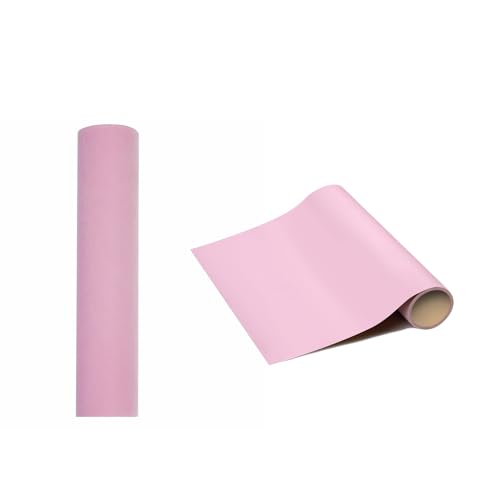 Mesheshe 2PCS Self Adhesive Felt Sheets, DIY Felt Adhesive Sheet for Art & Crafts, Peel and Stick Felt for Drawer/Jewelry Box Felt Liner, Solid Color Felt Wallpaper (14.6" x 39.4", Pink) - color: Pink