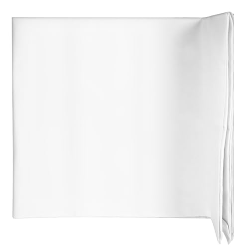 1 Yard White Cotton Fabric 59 inch Wide Quilting Fabric Material, 5.8 oz