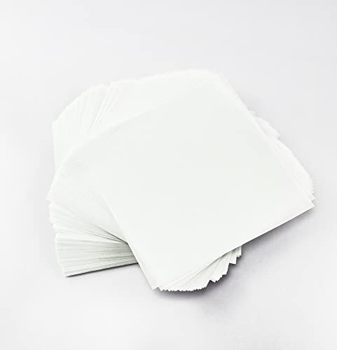Wennuo Cut Away Machine Embroidery Stabilizer Medium Weight 1.8 oz, 8" x8" 100 Precut Sheets - Fits 4x4 and 6x6 Hoops,for Machine Embroidery and Hand Sewing