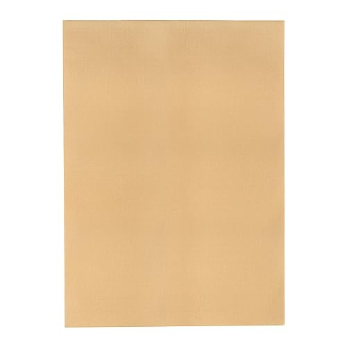 HARFINGTON 14 Count Cross Stitch Cloth Fabric 20 by 28 in Dark Khaki - color: Dark Khaki, size: 14 Count