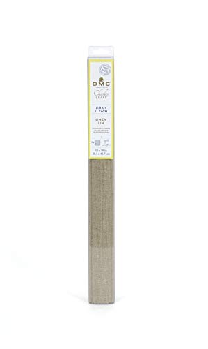 DMC Linen Fabric - 28 Count - Natural - color: Natural