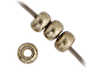 Miyuki Seed Bead 11/0 APX.22g - Galvanized Duracoat Lt.Pewter Japanese Glass Seed Beads - color: Lt.Pewter