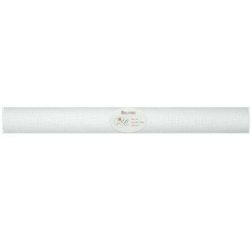 Aida Cloth 14 Count Cross Stitch Fabric,15×18inch,Rolled,3Pcs (14CT,White) - color: White, size: 14CT
