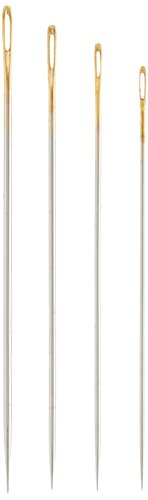 Clover 57-070 French Embroidery Needles Assortment No. 7-10, Pack of 12 - style: Assortment: No. 7-10