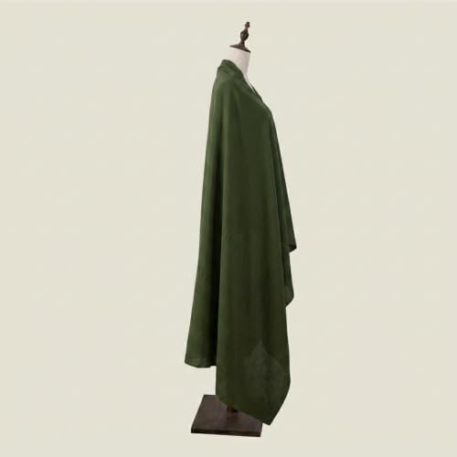 Q&J Fabric Co. 100% Cotton Fabric by The Yard 60'' Wide x 1 Yard,Broadcloth Muslin Fabric Nearly Medium Weight for DIY Sewing Apparel Cloth,Quilting,Soft Embroidery Cloth,Garments (Olive Green) - color: Olive Green, size: 1 Yard