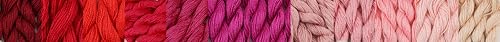 KCS 328 Yards(300 Meters) Mercerized Pearl Cotton Crochet Needlepoint Thread,Size 5, 12 skeins,Mixed Color 07 - color: 12color07, size: 12 skeins