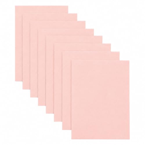 Jtnohx Stiff Felt, 2mm Thick Felt Sheets for Crafts, 8"x12" Hard Felt Fabric Squares 8Pcs for DIY Projects (Pink) - color: Pink