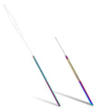 Hair Extension Tools, Bead Threader Micro Links Hair Kit Threader Pulling Hook Wire Beader Tool, hair tinsel loop tool, Hair Extension Loop Needle for Hair Feather Extensions