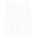 HARFINGTON 25pcs Sewing Needles 0.7mm Diameter 100mm (3.94") Long Ultra-Thin Stainless Steel Hand Embroidery Bead Needles for Jewelry Making DIY Crafts - size: 0.7mm Dia + 100mm Length